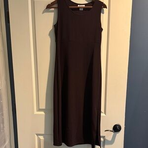 K Petite Sleeveless Midi Dress – Size 8P – Made in USA – Stretch Fit